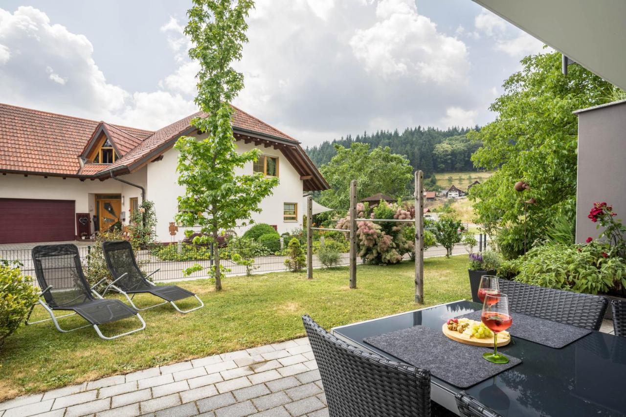 Ferienwohnung Hohfelsenblick Seebach Extérieur photo
