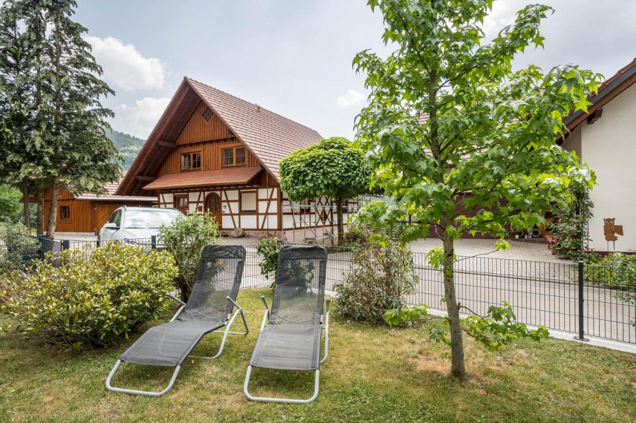 Ferienwohnung Hohfelsenblick Seebach Extérieur photo